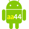 Aplicativo aa44 para Android